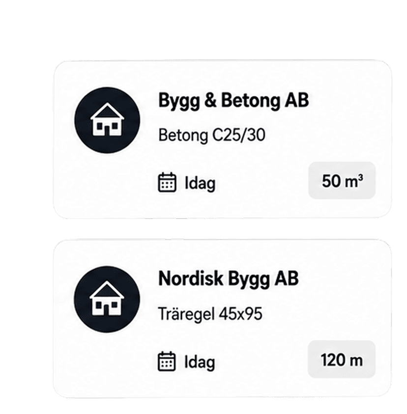 Skapa en förfrågan
